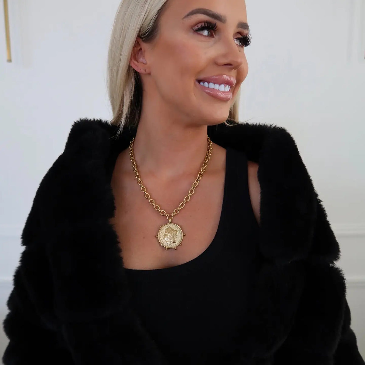 Gold Coin Necklace