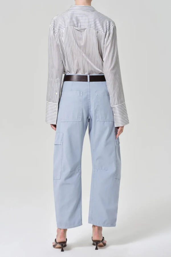 Marcelle Low Slung Cargo Sateen