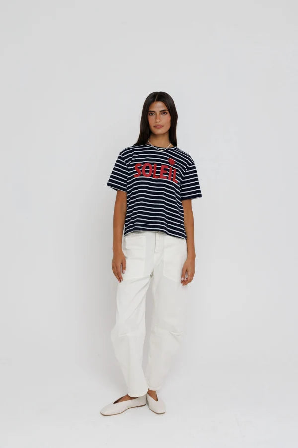 Soleil Stripe Tee