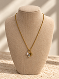 Wavy Charm Necklace