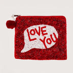 Asst Beaded Pouch
